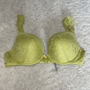 Aerie Lime Green Push-Up Bra